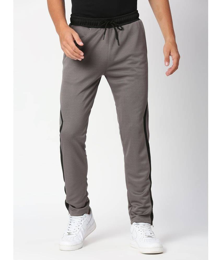 Fitz Grey Polyester Blend Men's Trackpants ( Pack of 1 ) Fitz Grey Polyester Blend Men's Trackpants ( Pack of 1 )