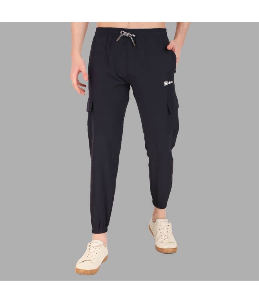 IDASS Blue Nylon Men's Joggers ( Pack of 1 ) - Track Pants | Buy online on ZillyBuy