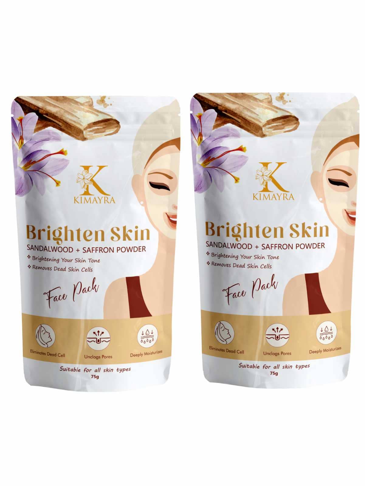 Kimayra - Anti-Marks & Spots Removal Face Pack for All Skin Type ( Pack of 2 )