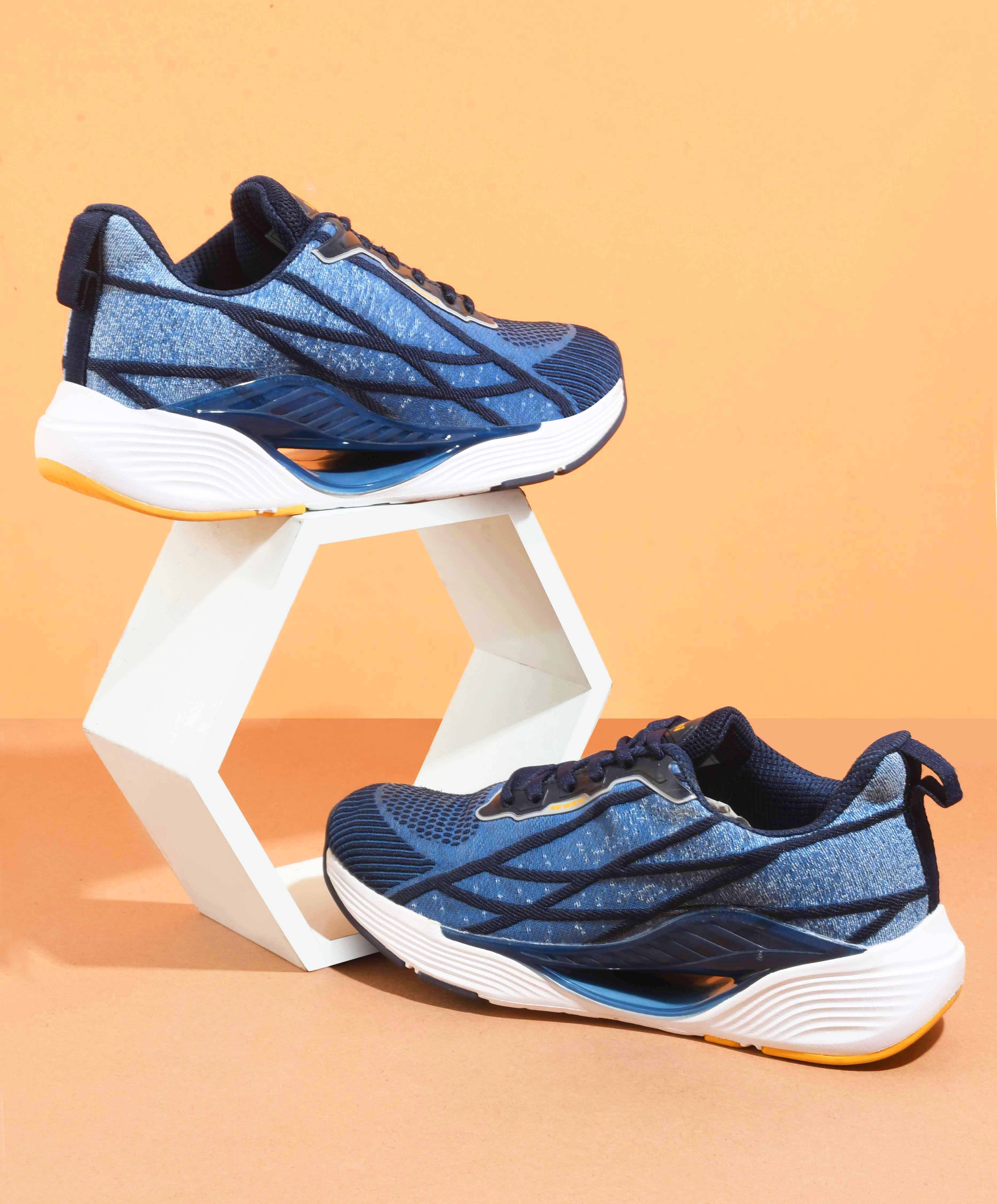 Lakhani Aashirwad E-Weave-02-Navy-Mustard Navy Men's Lifestyle Shoes     			Lakhani Aashirwad E-Weave-02-Navy-Mustard Navy Men's Lifestyle Shoes