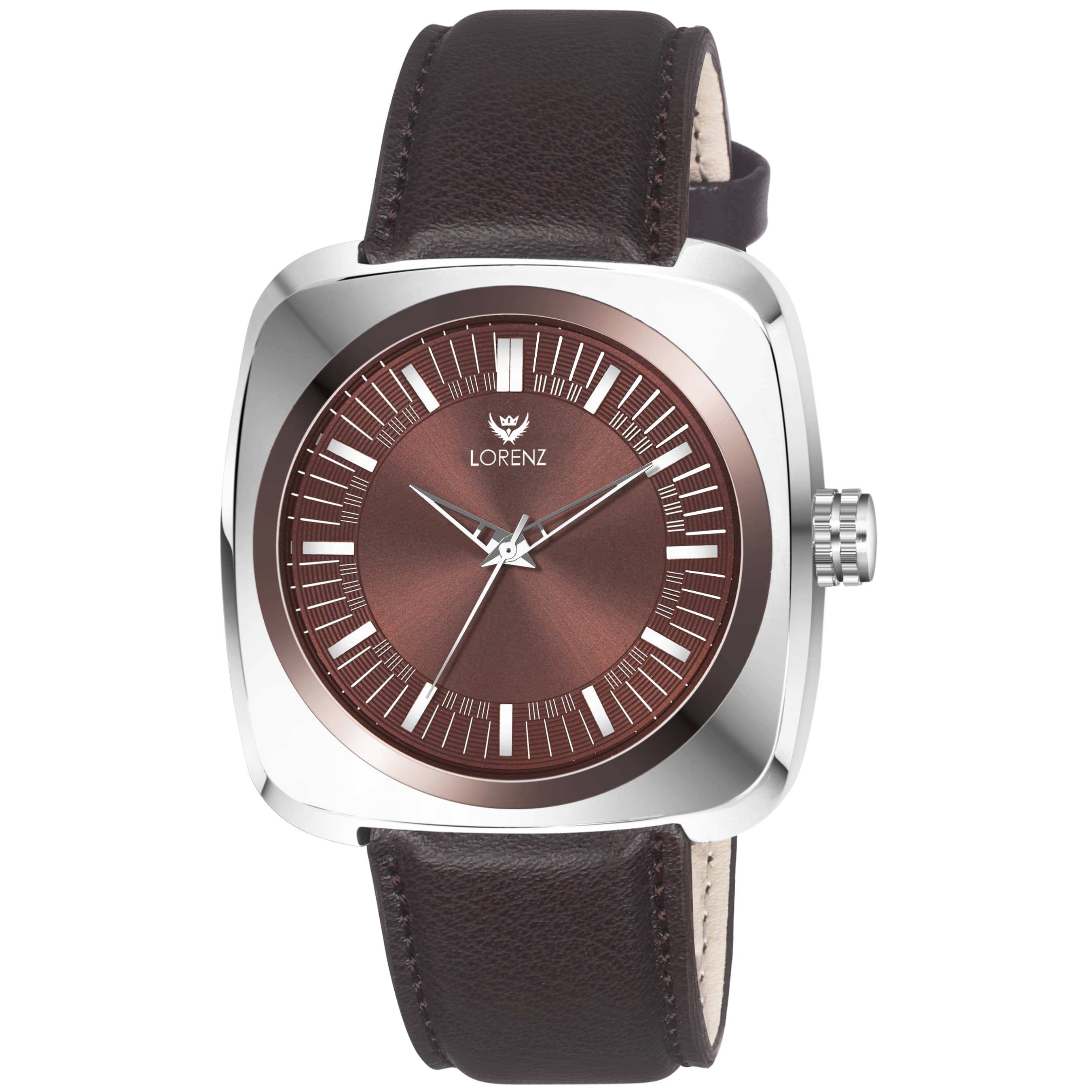 Lorenz Brown Leather Analog Men's Watch