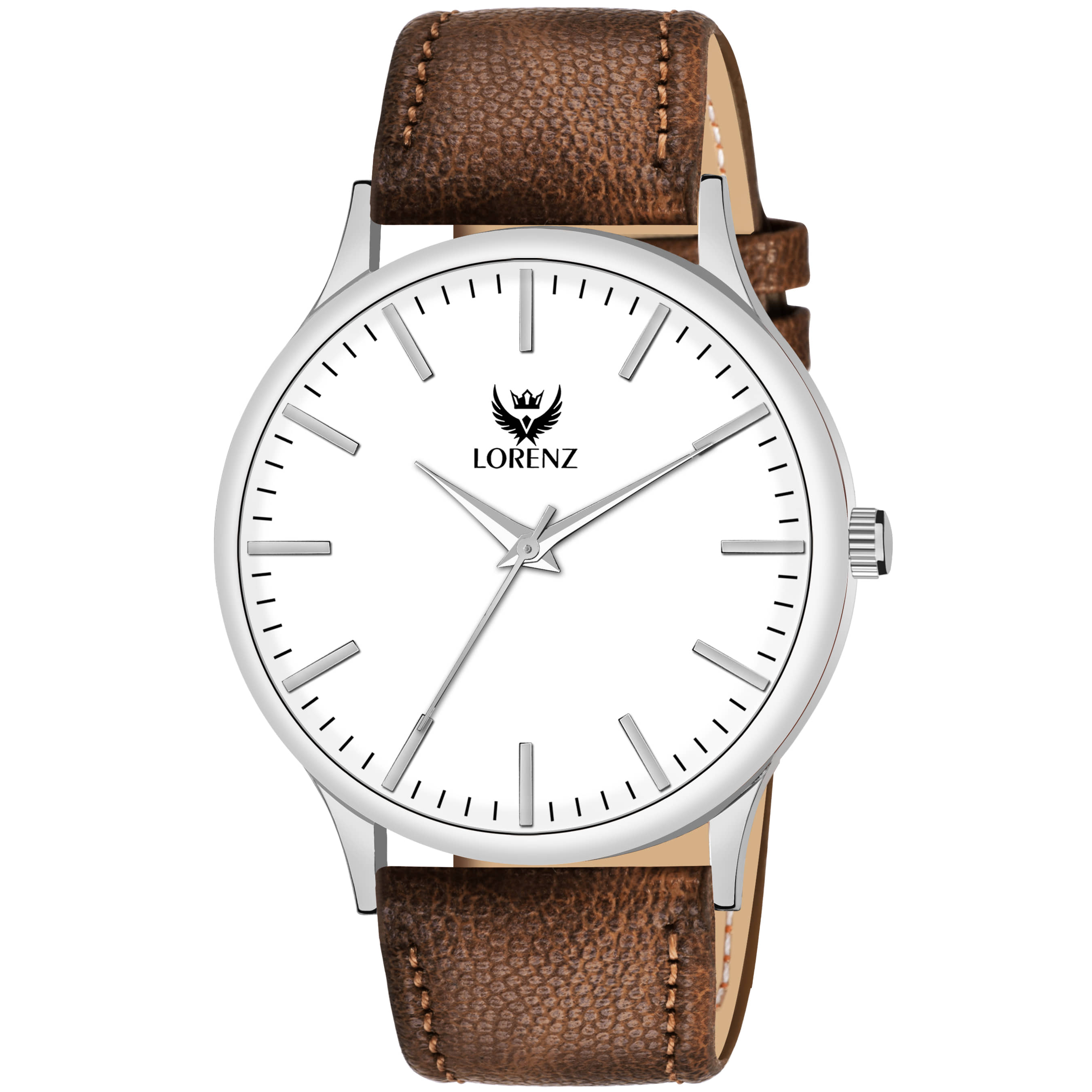Lorenz Brown Leather Analog Men's Watch