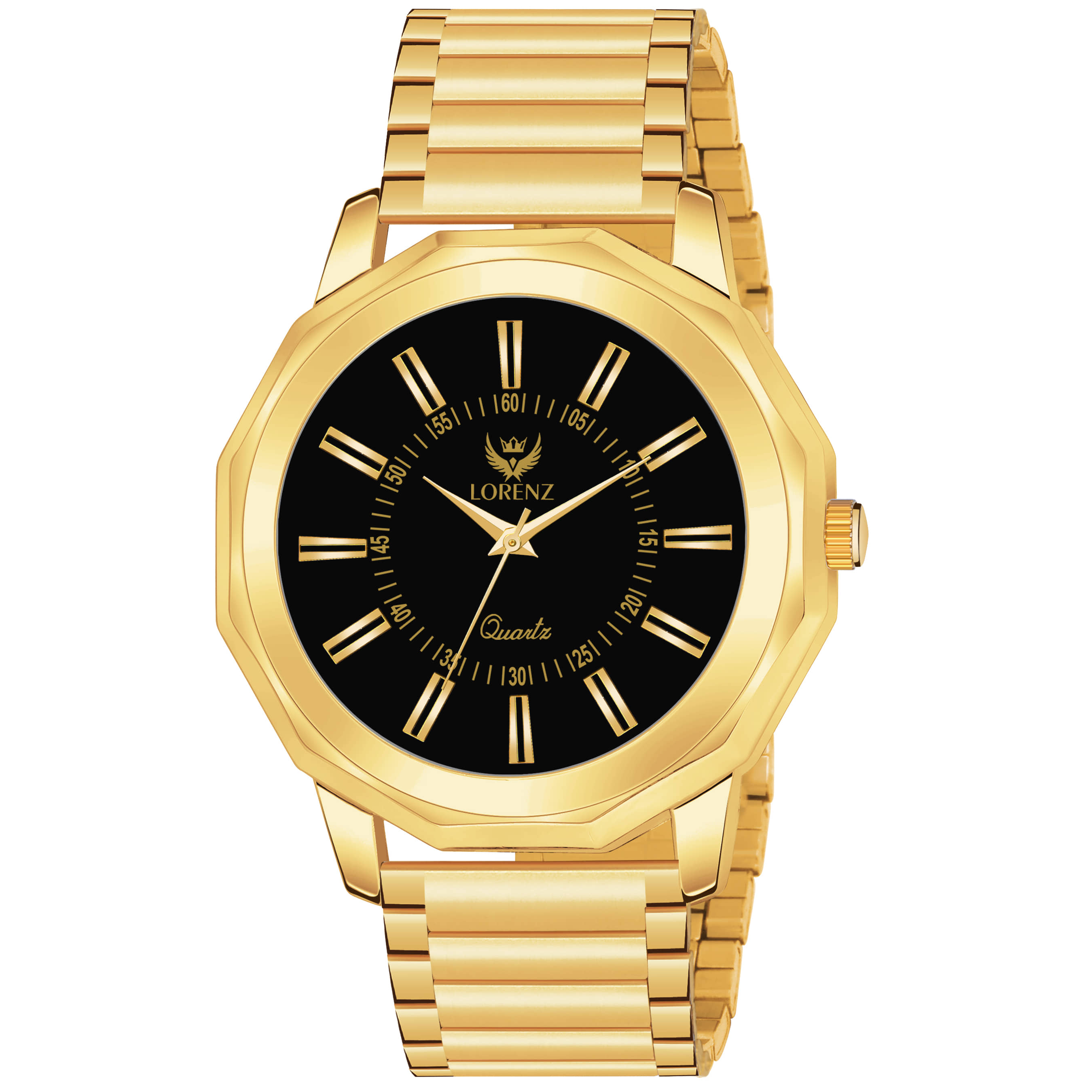 Lorenz Gold Stainless Steel Analog Men's Watch