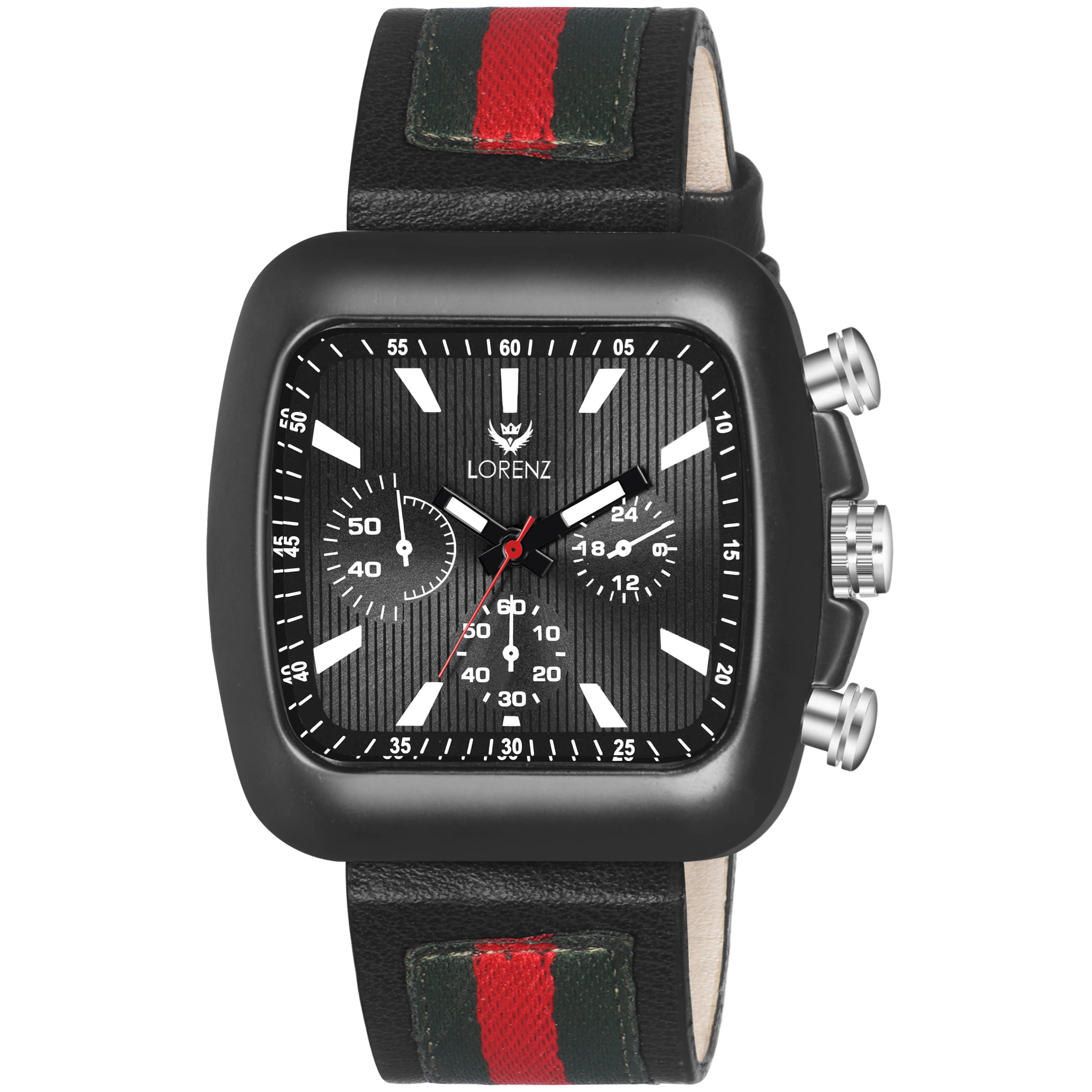     			Lorenz Multicolor Leather Analog Men's Watch