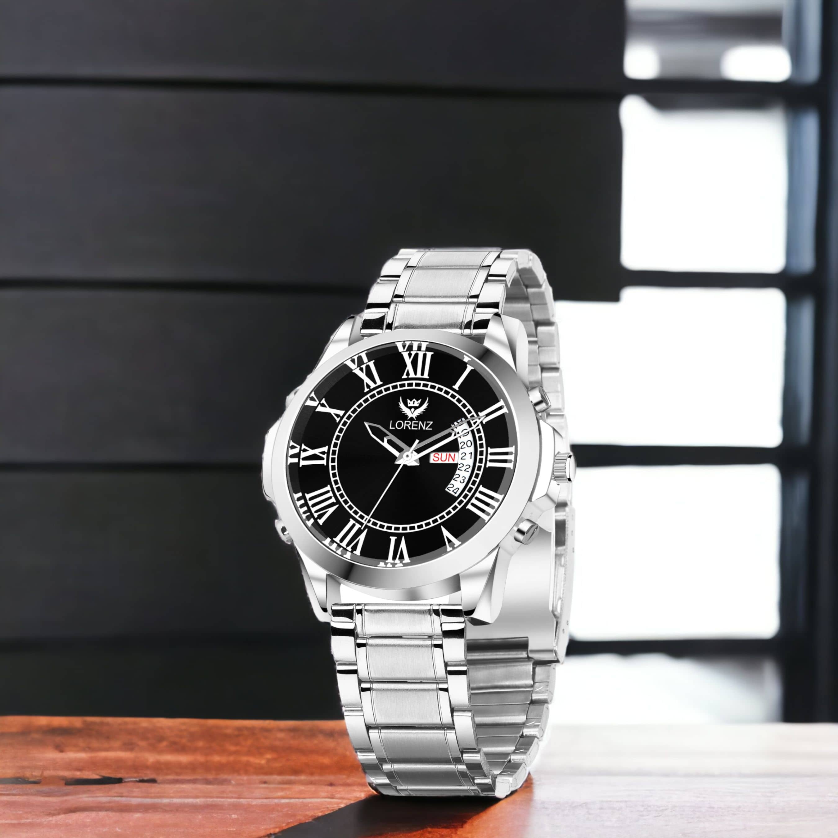 Lorenz Silver Stainless Steel Analog Men's Watch