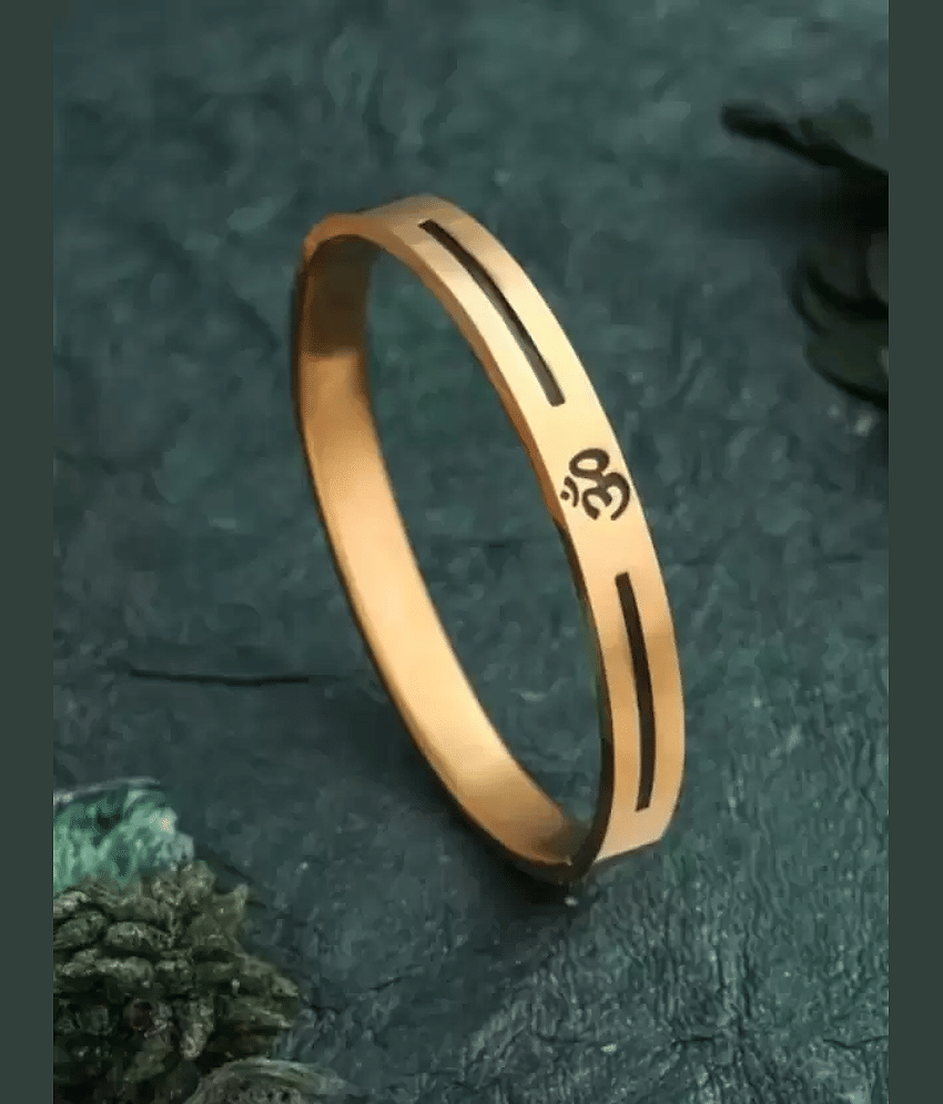 MGSV Gold Kada ( Pack of 1 ) - Bangles & Bracelets | Buy online on ZillyBuy