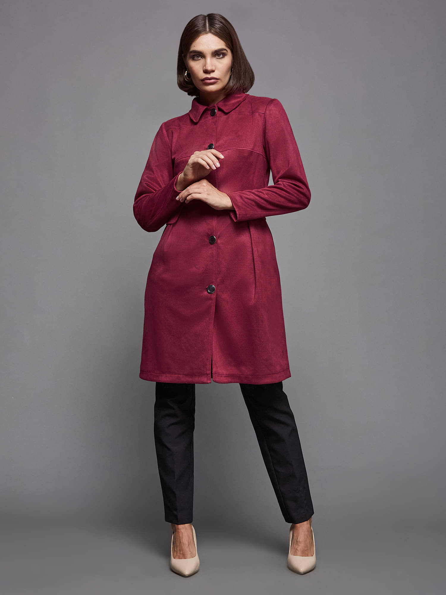 Miss Chase - Polyester Red Jackets Miss Chase - Polyester Red Jackets