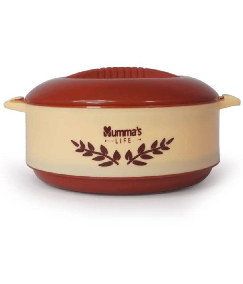     			Mumma's Life ‎MLPCGR1500 Brown Steel Thermoware Casserole ( Set of 1 , 1500 mL )