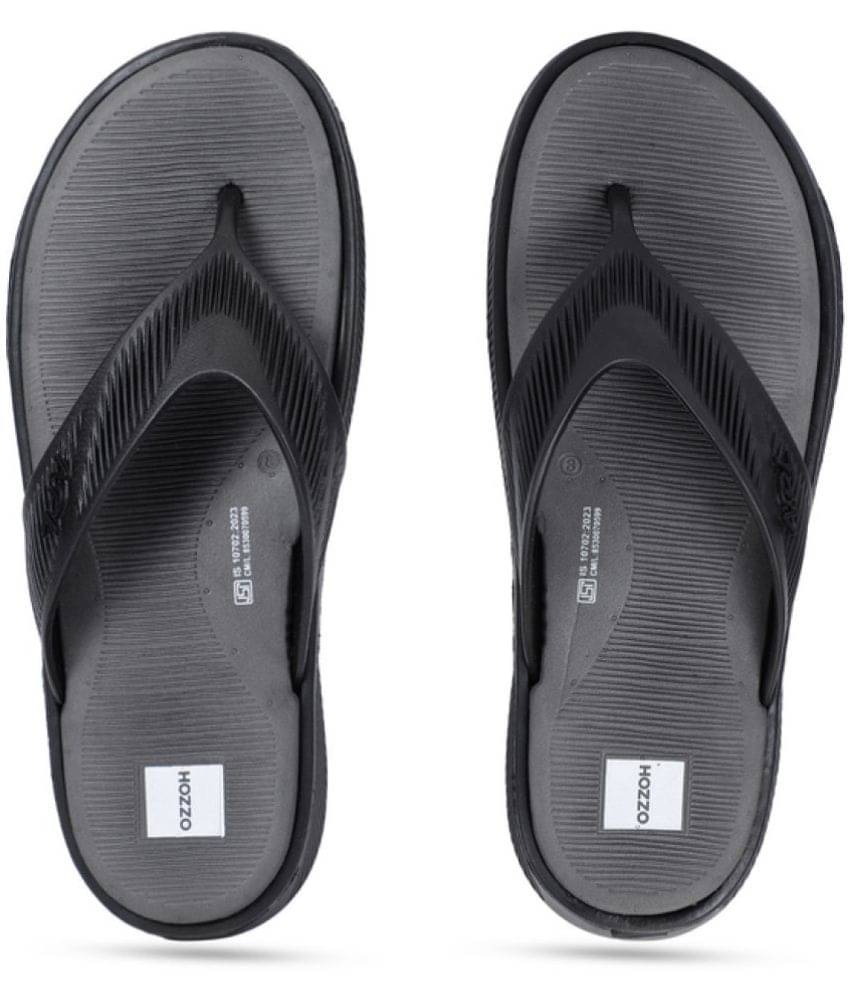     			OZZOH Black Men's Daily Slipper