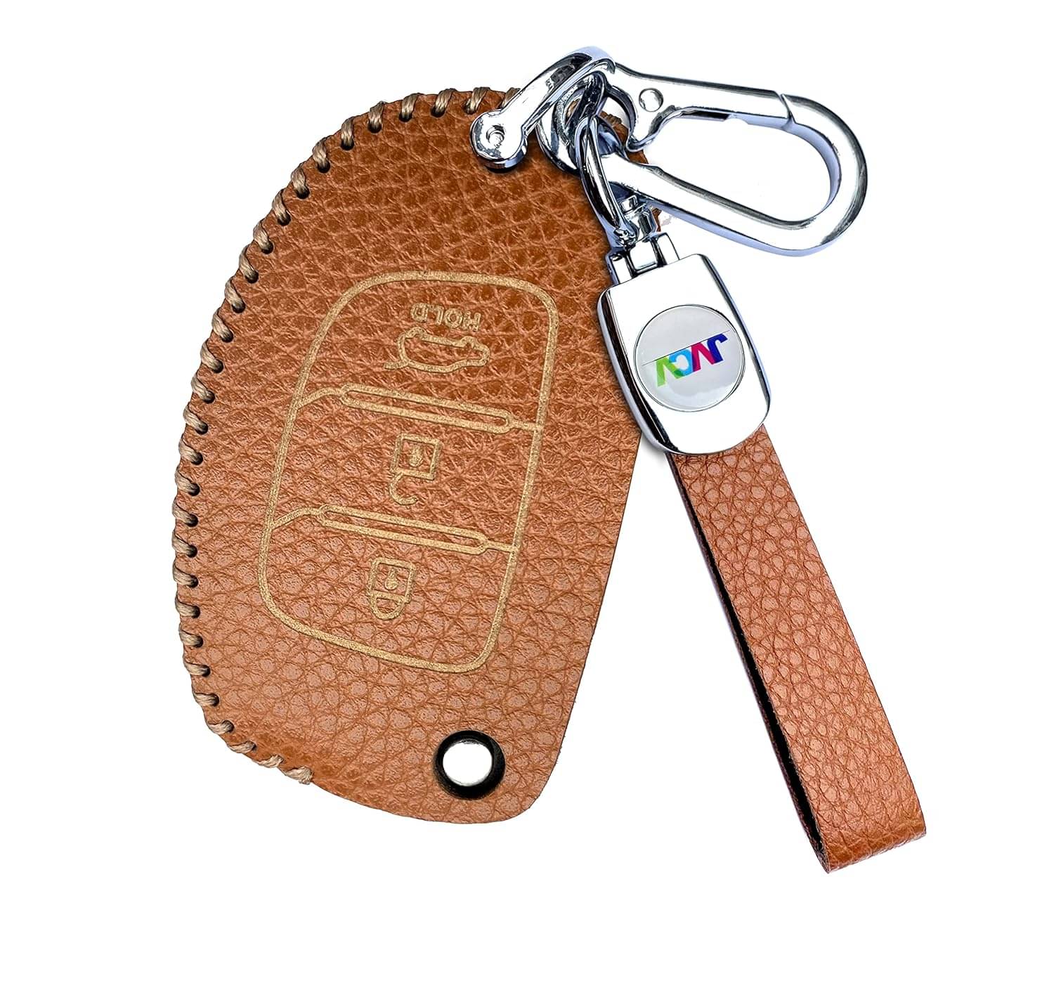 Soft Handmade Lychee Pattern Leather Key Cover Compatible with Hyundai Creta Venue Aura Elite i20 Grand i10 Nios Xcent 3 Button Flip Key     			Soft Handmade Lychee Pattern Leather Key Cover Compatible with Hyundai Creta Venue Aura Elite i20 Grand i10 Nios Xcent 3 Button Flip Key