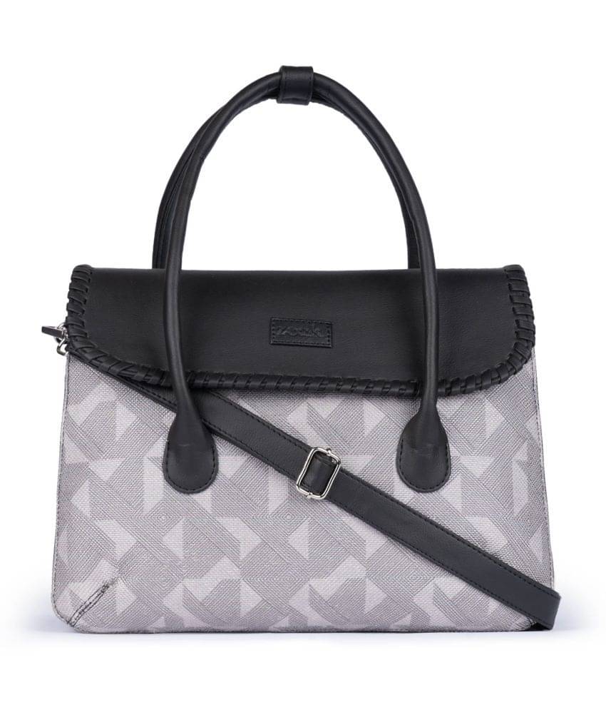     			Zouk Sling Bag Jute Set of 1 ( Light Grey )