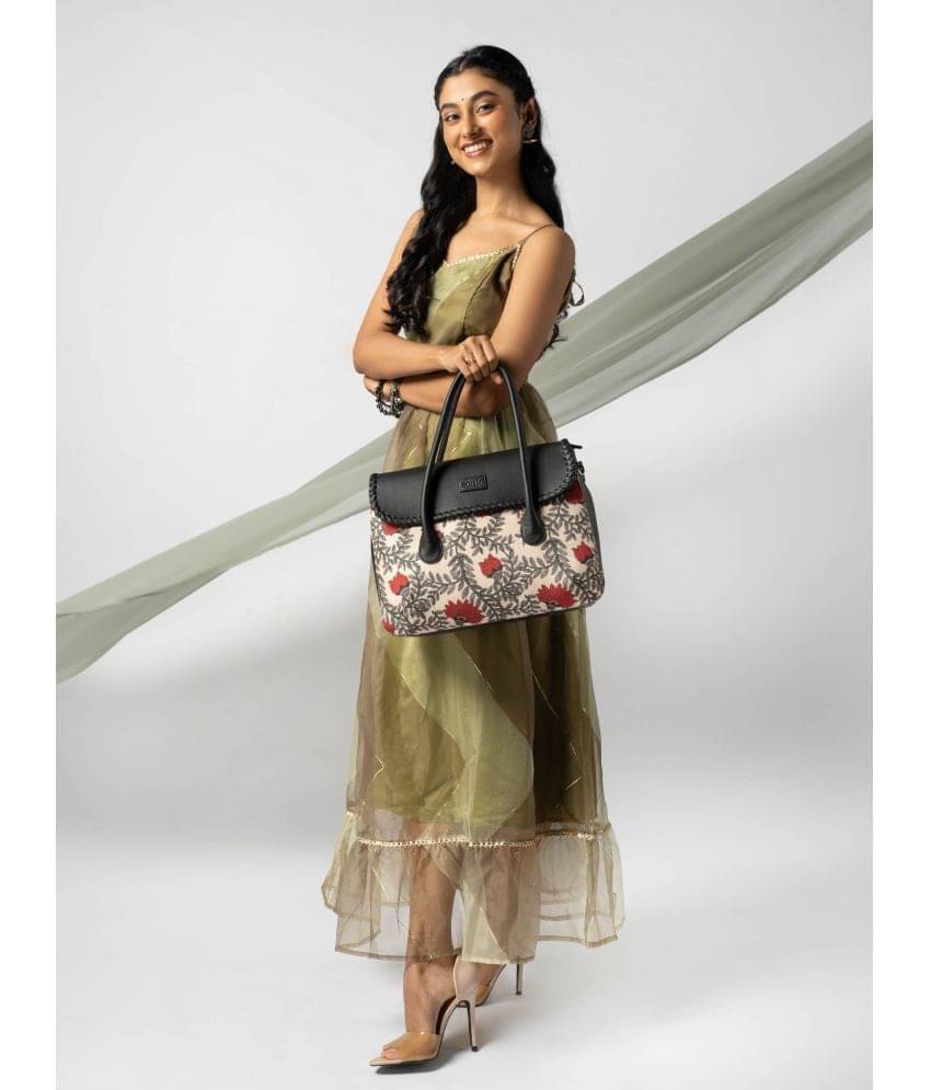     			Zouk Sling Bag Jute Set of 1 ( Multicolor )