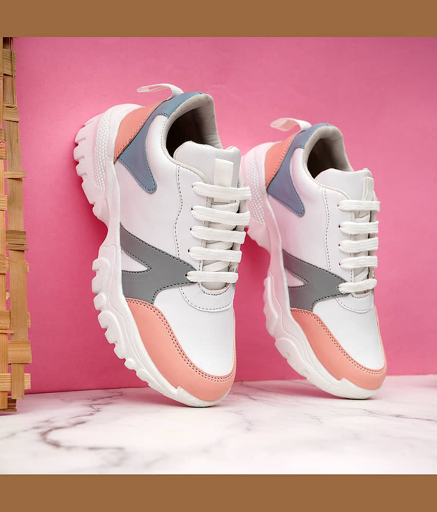 suson White Women's Sneakers - Casual Shoes | Buy online on ZillyBuy