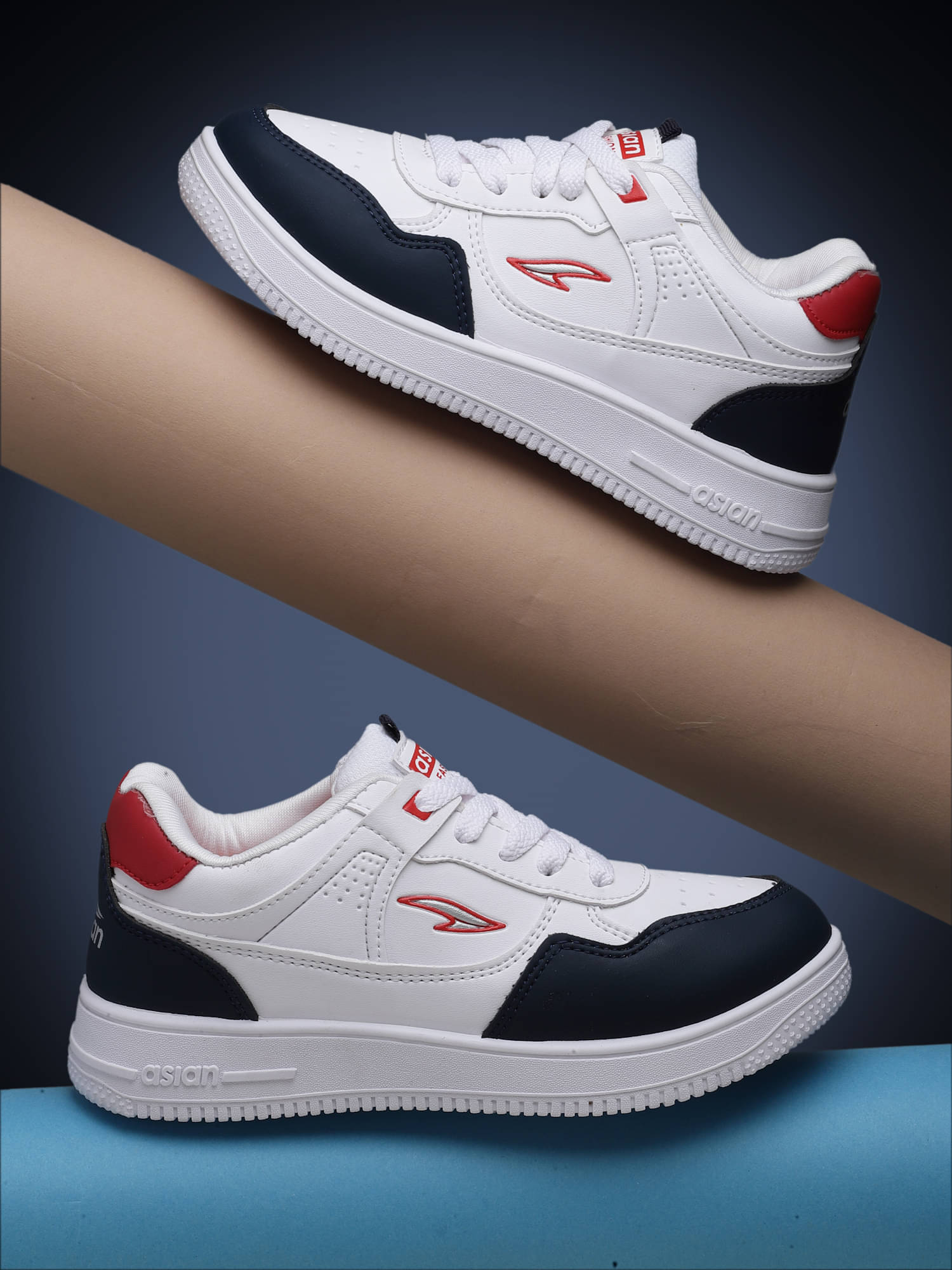     			ASIAN - Navy Boy's Sneakers ( 1 Pair )