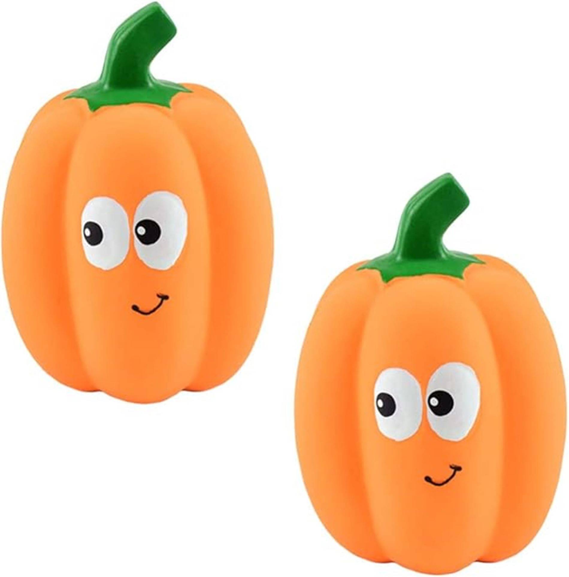 BlingPets 1pc Dog Squeaky Toys| Pet Latex Toy| Cartoon Pumpkin Shape| Sound Teeth Toy Interactive Play Chew Molar Toys for Playtime| Teeth Cleaning Puppy Chew Toy Brain Toy (Pumkin Toy, Orange) BlingPets 1pc Dog Squeaky Toys| Pet Latex Toy| Cartoon Pumpkin Shape| Sound Teeth Toy Interactive Play Chew Molar Toys for Playtime| Teeth Cleaning Puppy Chew Toy Brain Toy (Pumkin Toy, Orange)