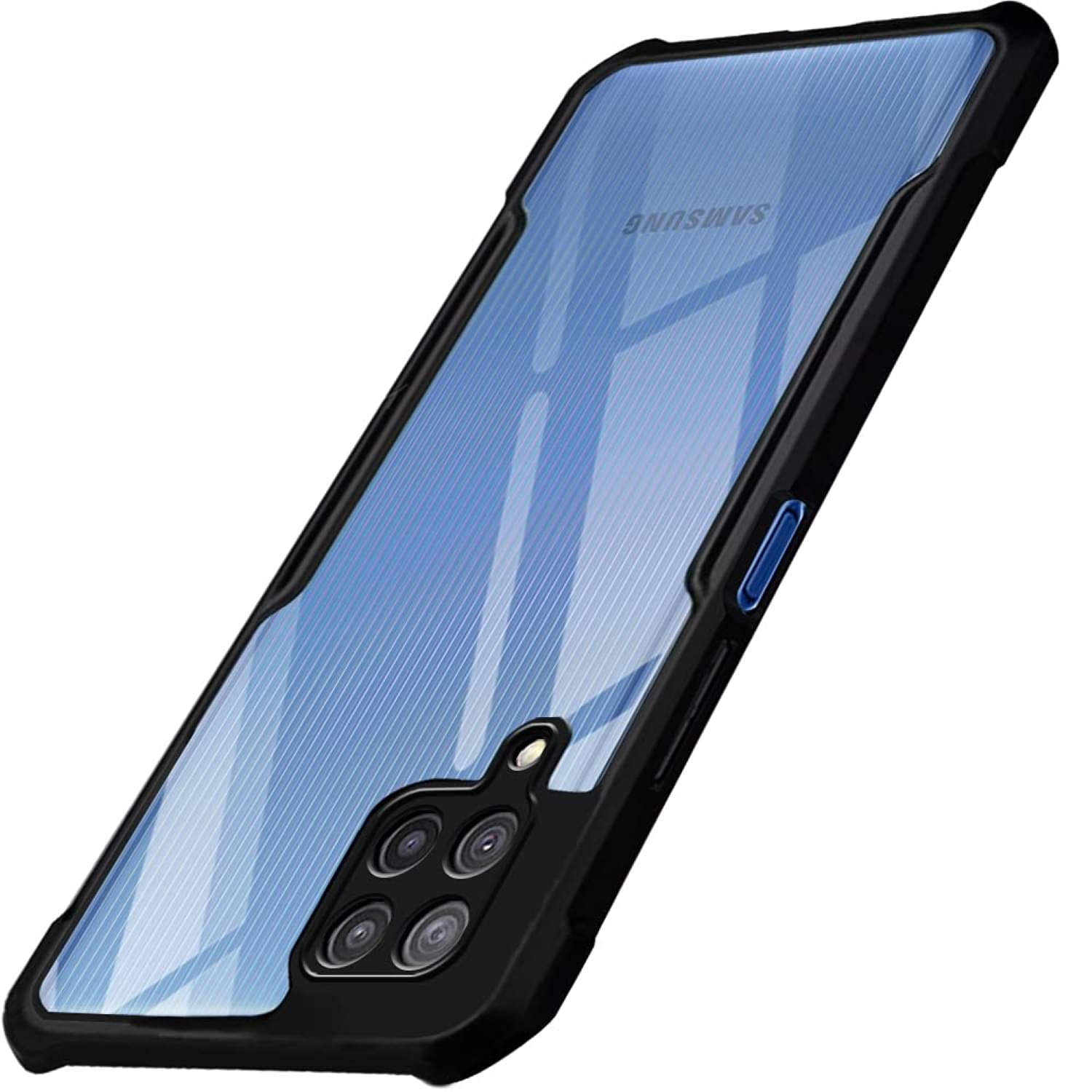     			Case Vault Covers Shock Proof Case Compatible For Polycarbonate Samsung Galaxy M32 ( Pack of 1 )