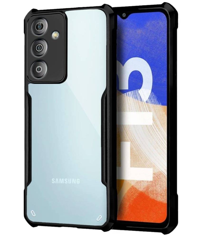     			Case Vault Covers Shock Proof Case Compatible For Polycarbonate Samsung Galaxy M13 ( Pack of 1 )