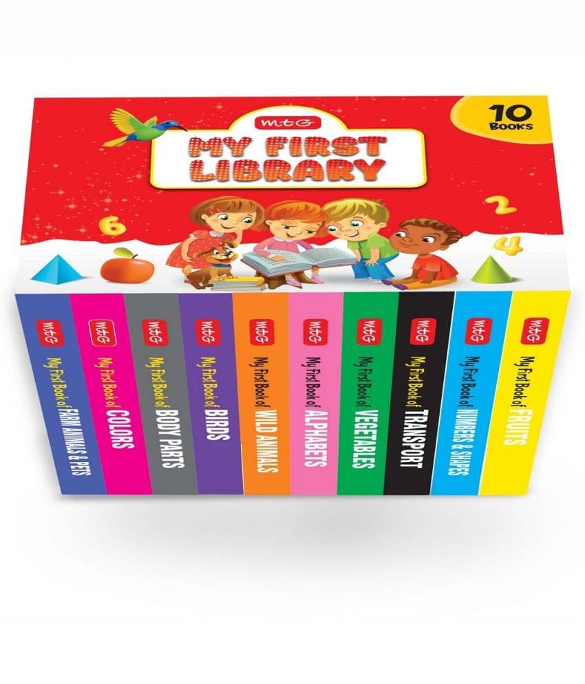 MTG My First Library Box Set of 10 Books for Kids | My First Illustrated Library Books to Engage Your Child As Well As Develop their Vocabulary MTG My First Library Box Set of 10 Books for Kids | My First Illustrated Library Books to Engage Your Child As Well As Develop their Vocabulary