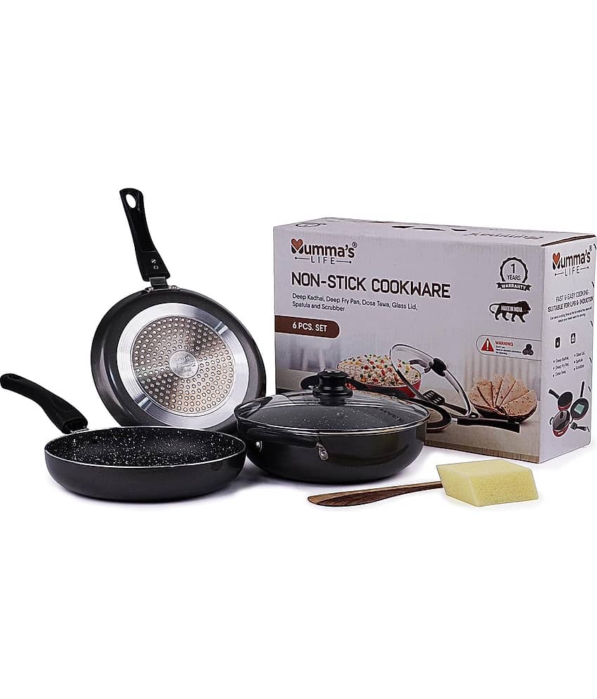 Mumma's Life Grey Aluminium ( Set of 1 ) - Cookware | Buy online on ZillyBuy