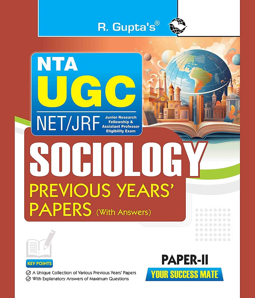 NTA-UGC-NET/JRF : Sociology (PAPER-II) Previous Years' Papers (With Answers)