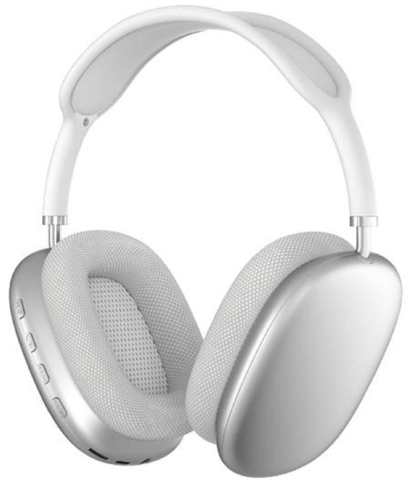     			OLIVEOPS P9 Silver Headphones Bluetooth Bluetooth Headphone On Ear 4 Hours Playback Active Noise cancellation IPX4(Splash & Sweat Proof) Silver