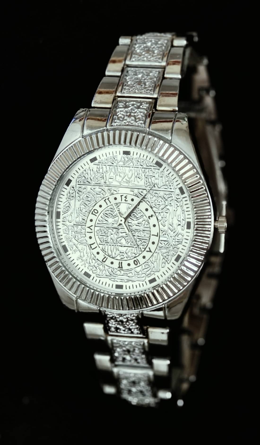     			Renaissance Traders Silver Metal Analog Men's Watch