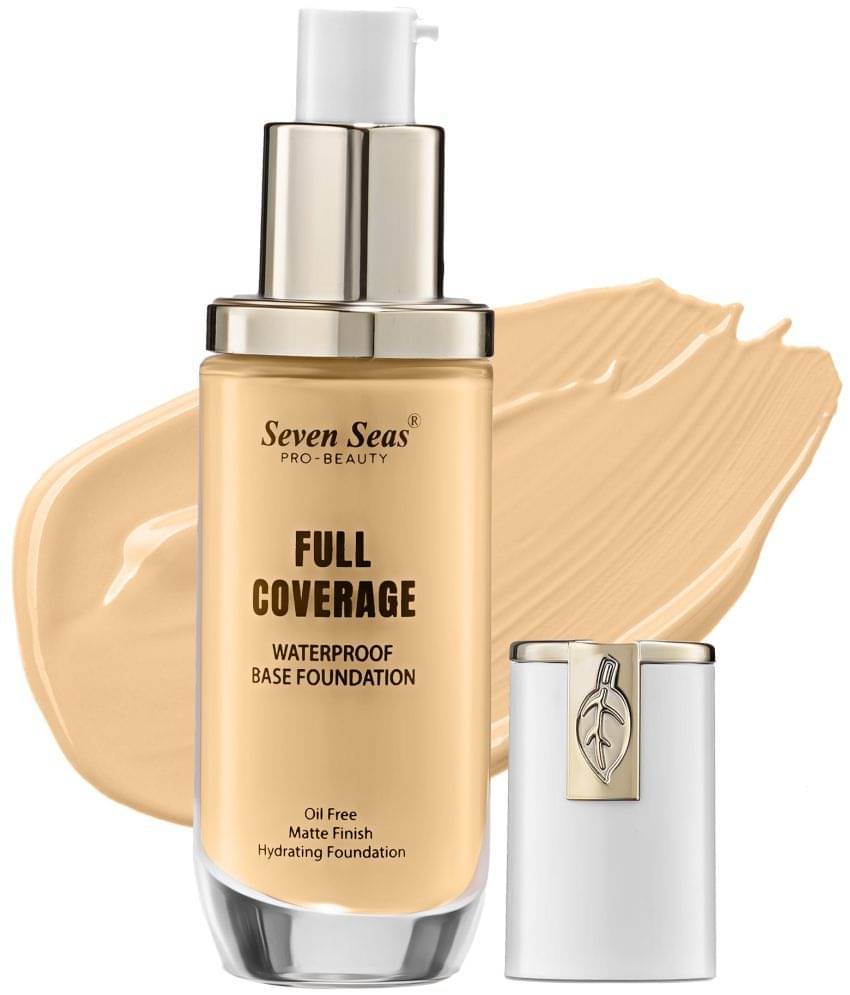     			Seven Seas Full Coverage Waterproof Oil Free Matte Finish Hydrating Foundation (Nude)