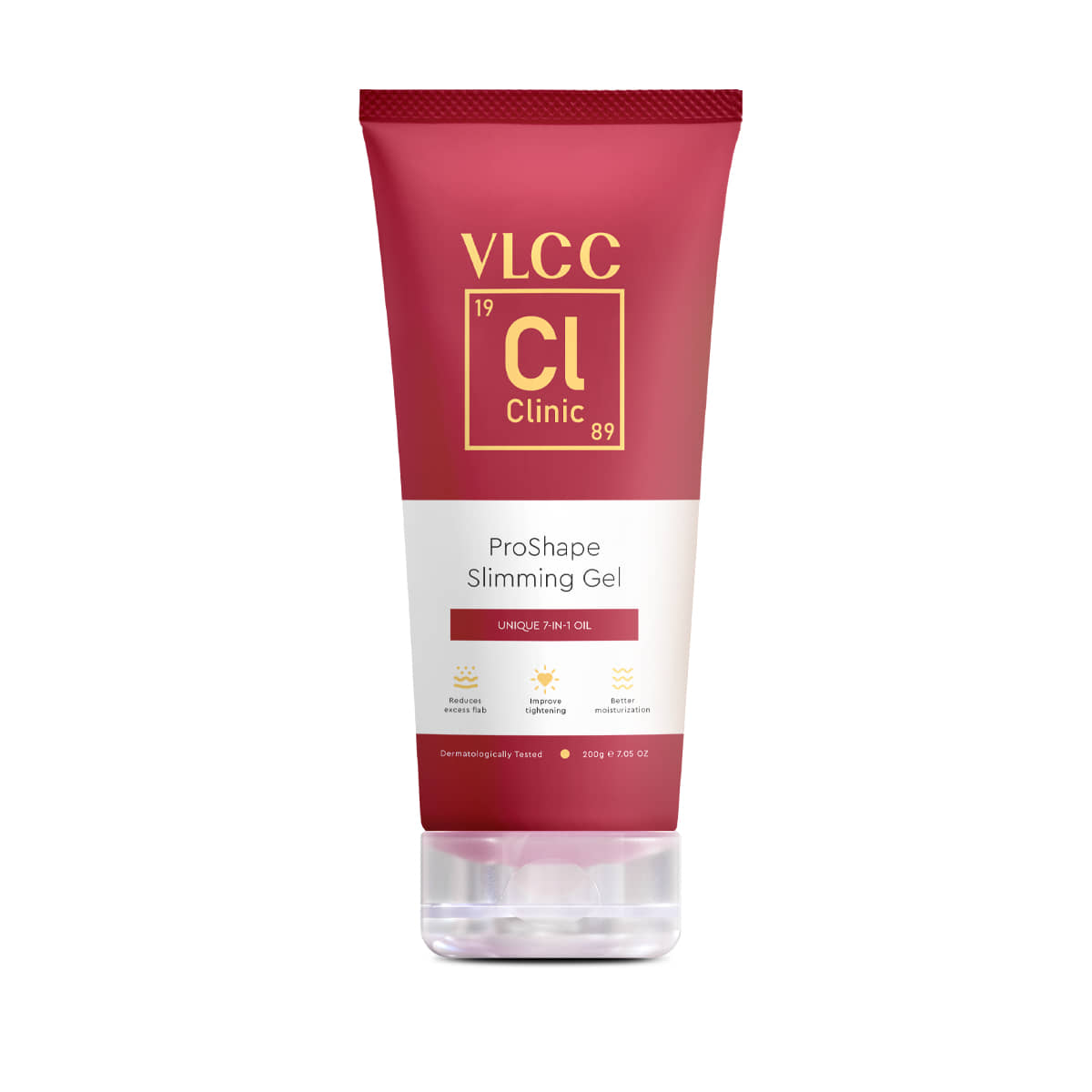 VLCC Clinic Proshape Slimming Gel - 200 g - Anti-Cellulite | Firms, Tightens And Smoothens Flabs