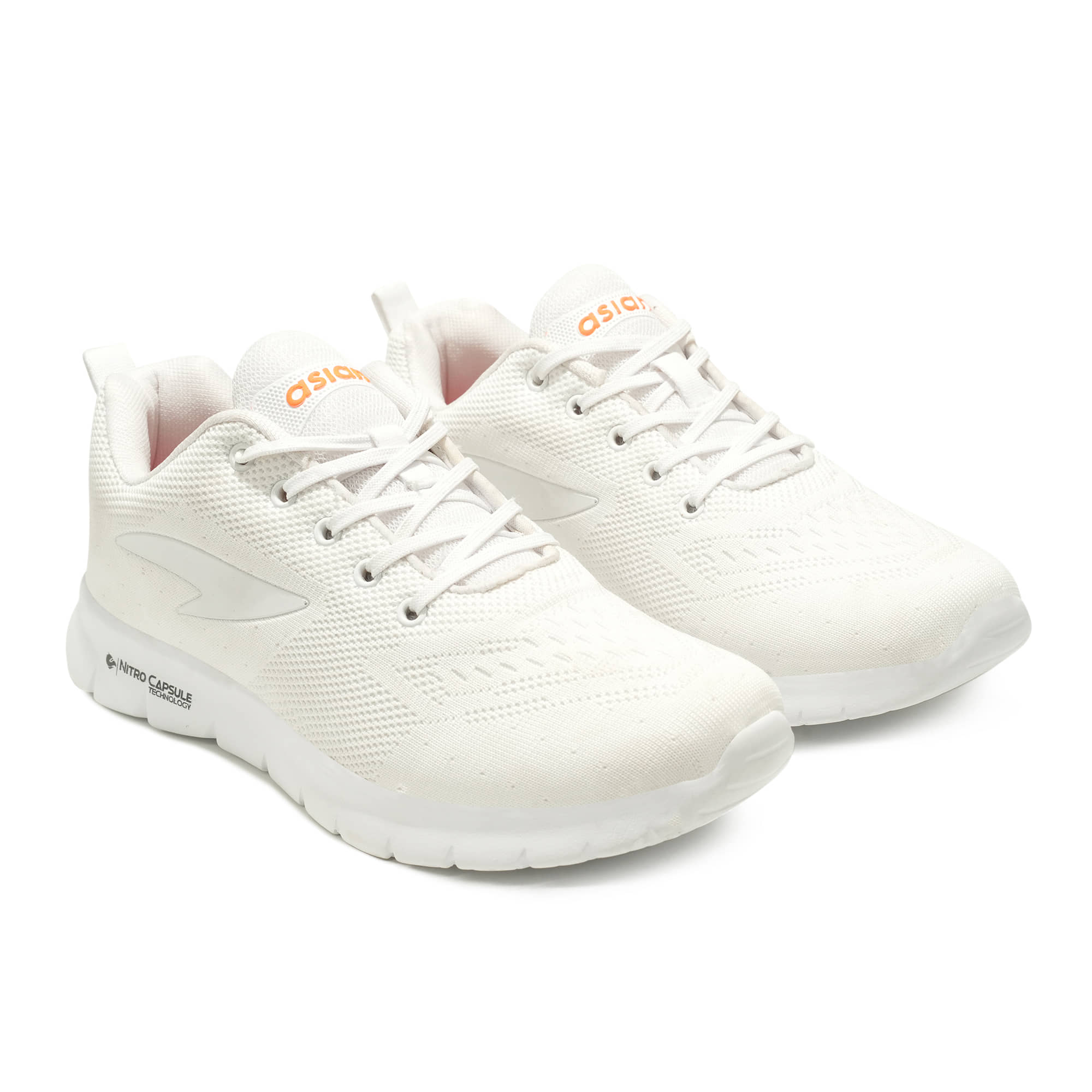 ASIAN DELTA-21 White Men's Sports Running Shoes - Sports Shoes | Buy online on ZillyBuy