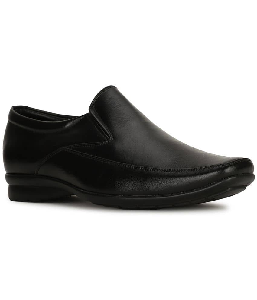 Bata Black Men's Slip On Formal Shoes - Formal Shoes | Buy online on ZillyBuy