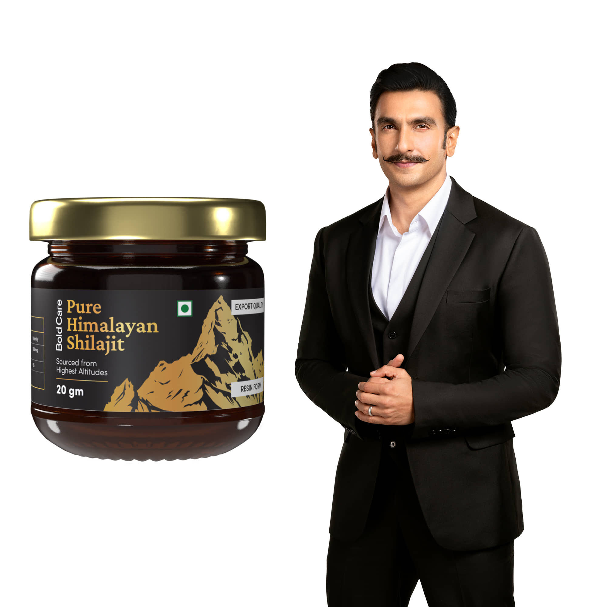 Bold Care Himalayan Shilajit Resin,The Essence of Wellness, Authentic, Pure & Premium Quality, 20 gm
