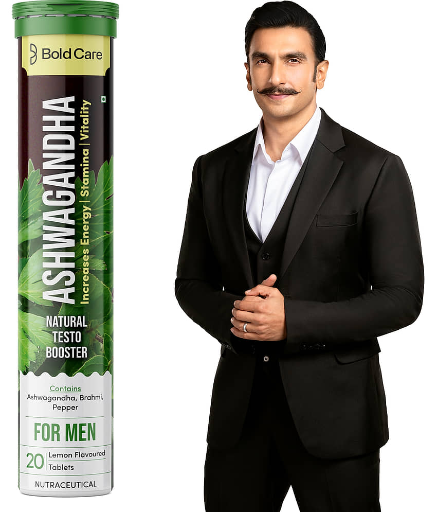 Bold Care Ashwagandha Effervescent Tablets (20 Count (Pack of 1))