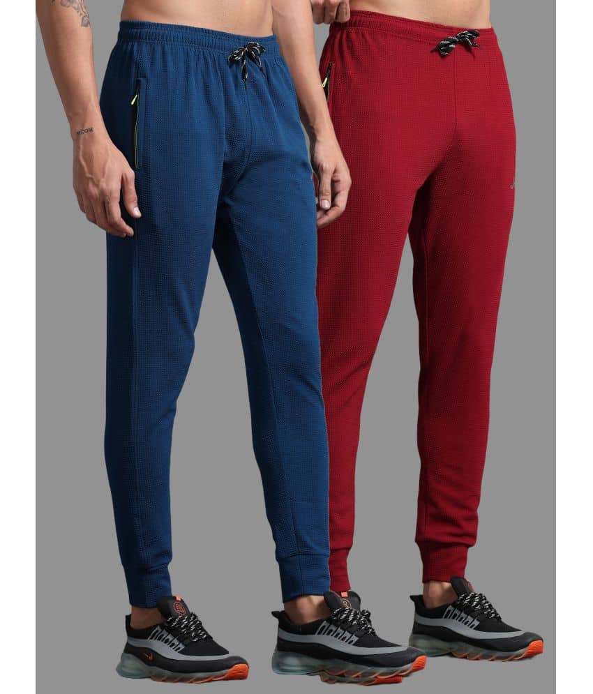 JILZ Multicolor Polyester Men's Joggers ( Pack of 2 ) - Track Pants | Buy online on ZillyBuy