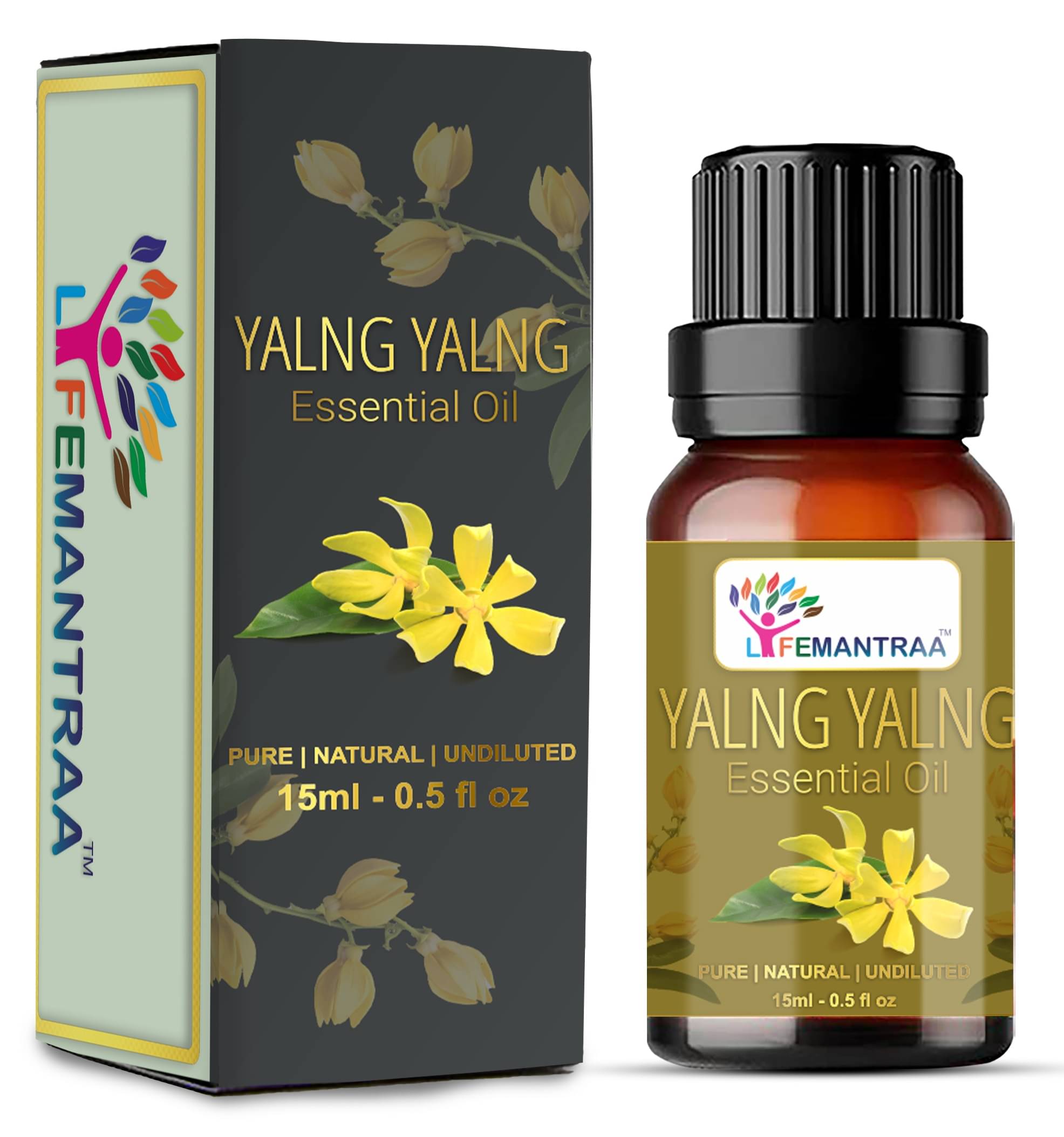    			LIFEMANTRAA Ylang Ylang Essential Oil 15 mL ( Pack of 1 )