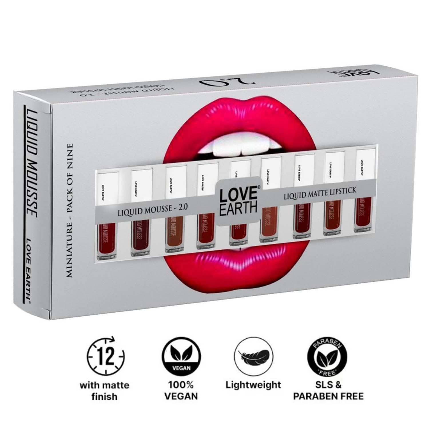 LOVE EARTH Multi Matte Lipstick 18 ML