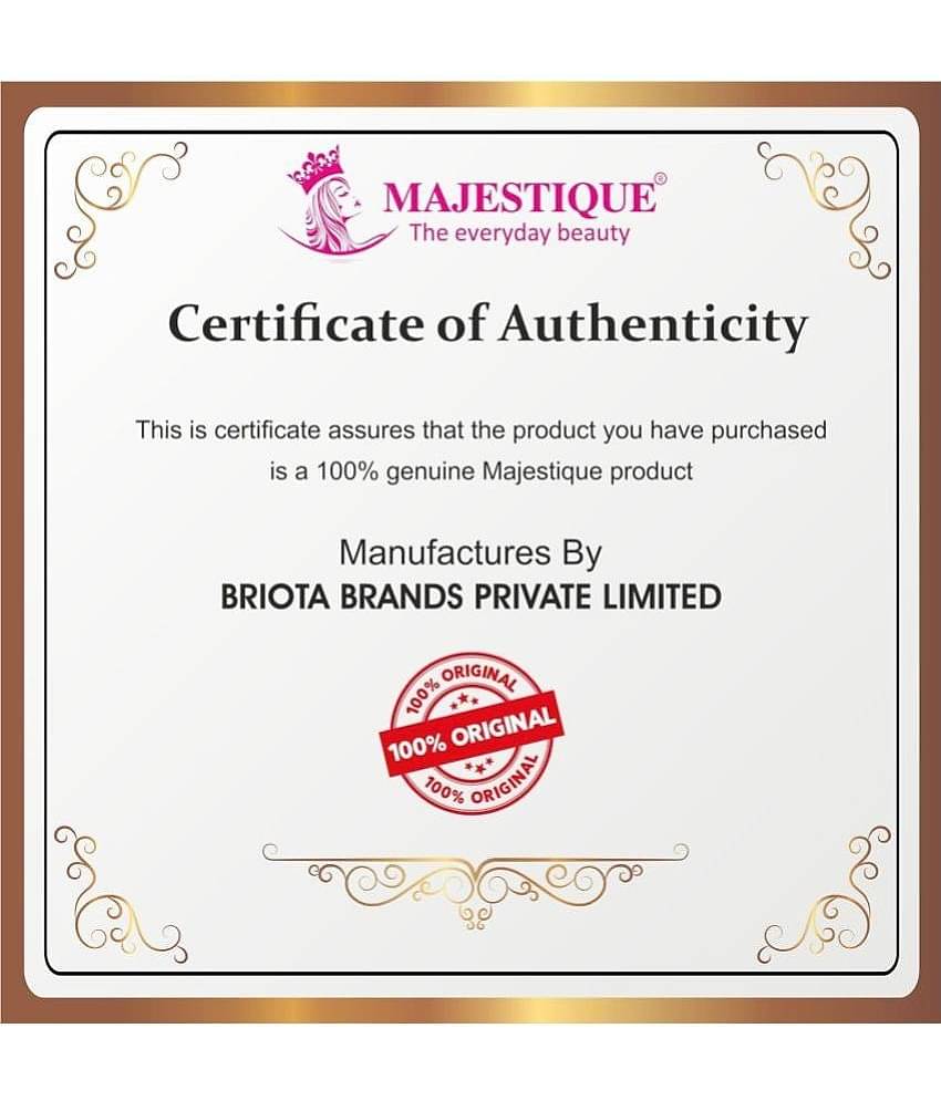 Majestique Travel Friendly Make-Up Kit with Mirror, Ultra-Soft Bristles for Face, Lip Eye - 6 Pcs