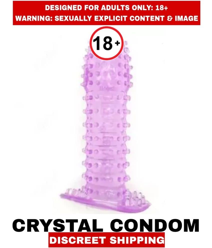 Buy Men's sex toys Dotted Crystal Condom For Men - Price 799 | Best Deals  Online at Snapdeal
