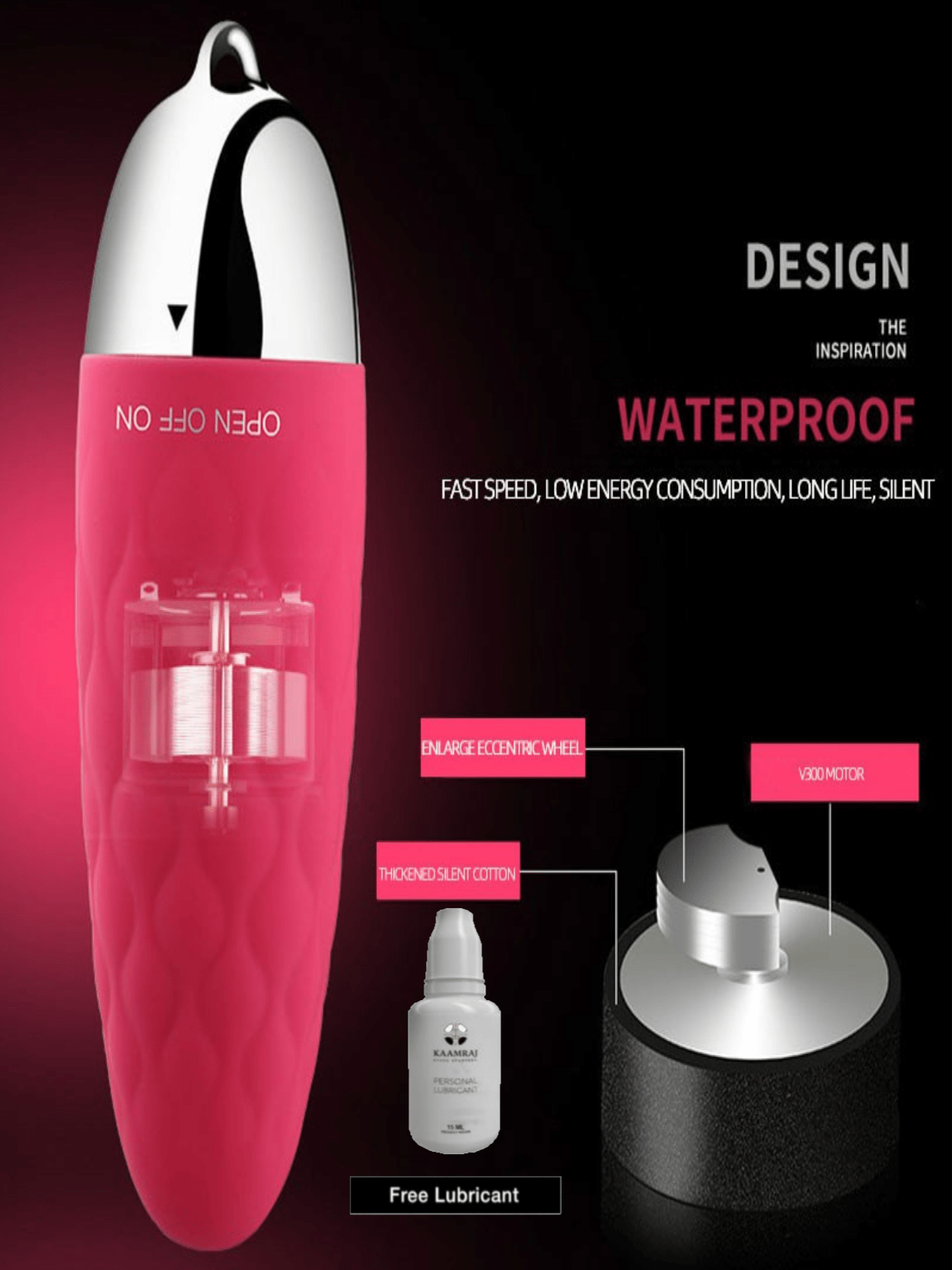 Mini Vibrator | Mini Egg Vibrating Sex Toys For Women By Naughty Nights + Free Lubricant