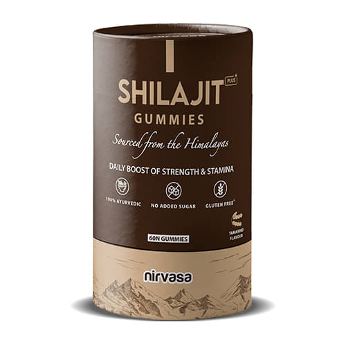 Nirvasa Shilajit Plus Gummies | To Improve Strength, Stamina & Endurance | Tamarind Flavour | 60 Shilajit Gummies Nirvasa Shilajit Plus Gummies | To Improve Strength, Stamina & Endurance | Tamarind Flavour | 60 Shilajit Gummies
