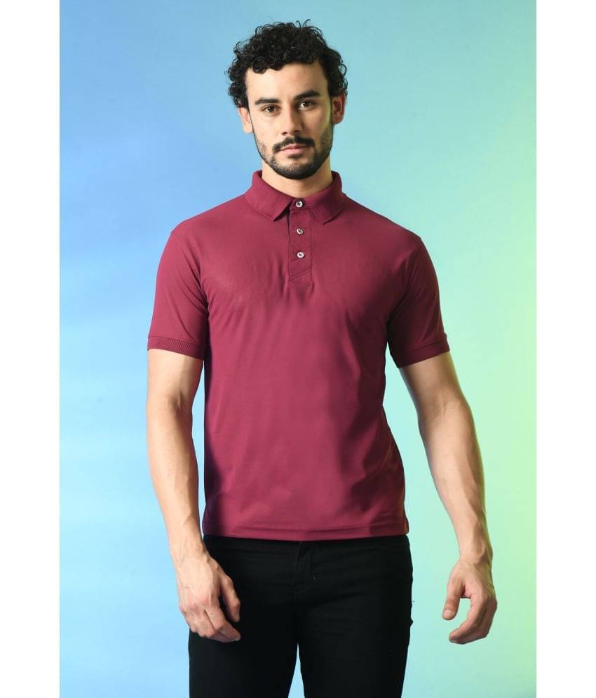 PRINTCULTR Polyester Regular Fit Solid Half Sleeves Men's T-Shirt - Brown ( Pack of 1 ) PRINTCULTR Polyester Regular Fit Solid Half Sleeves Men's T-Shirt - Brown ( Pack of 1 )