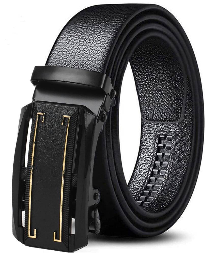     			Zoro - Black Faux Leather Men's Casual Belt ( Pack of 1 )