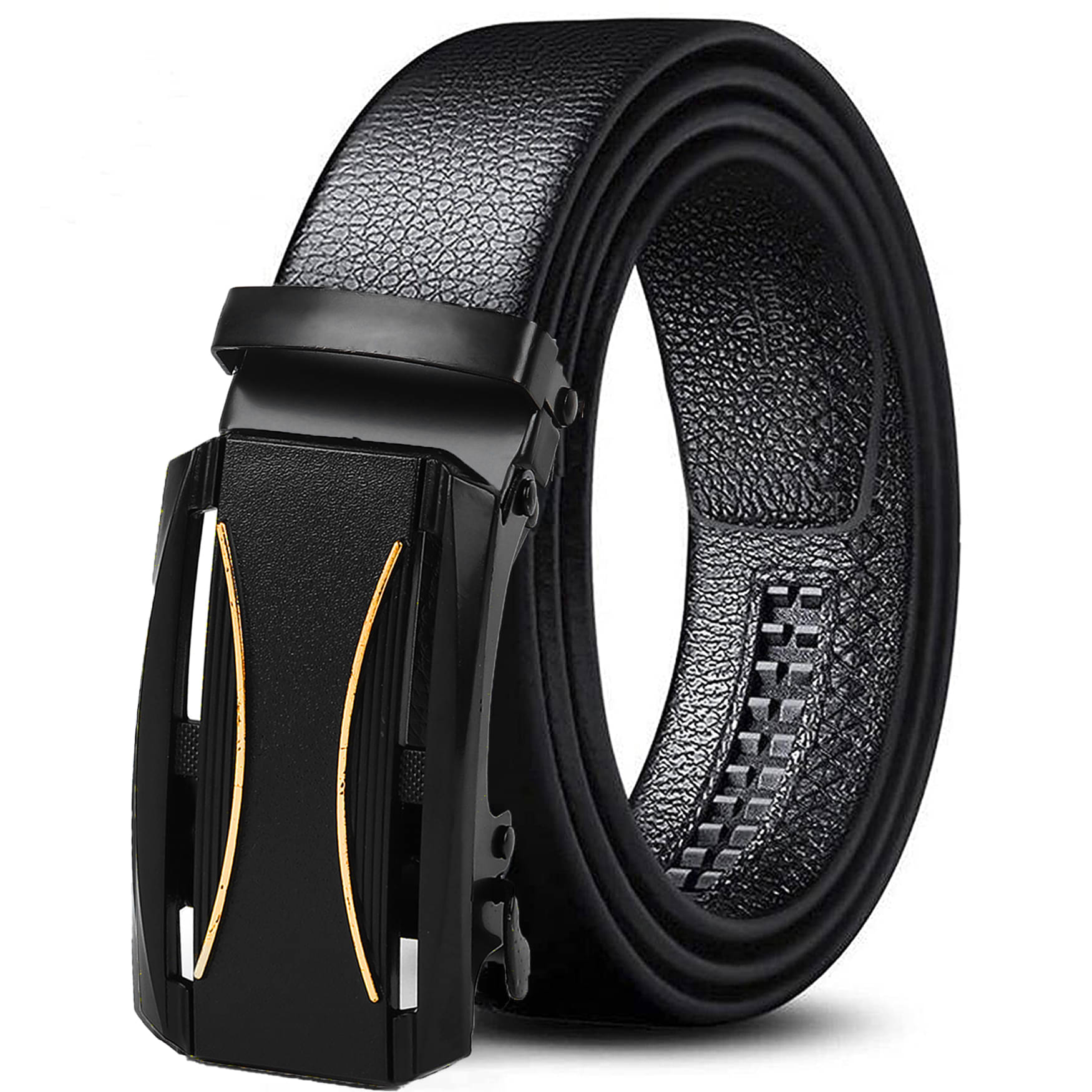     			Zoro - Black Faux Leather Men's Casual Belt ( Pack of 1 )