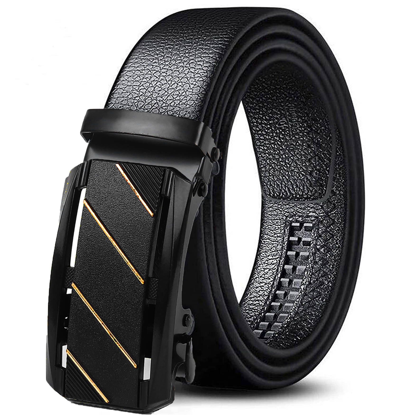     			Zoro - Black Faux Leather Men's Casual Belt ( Pack of 1 )