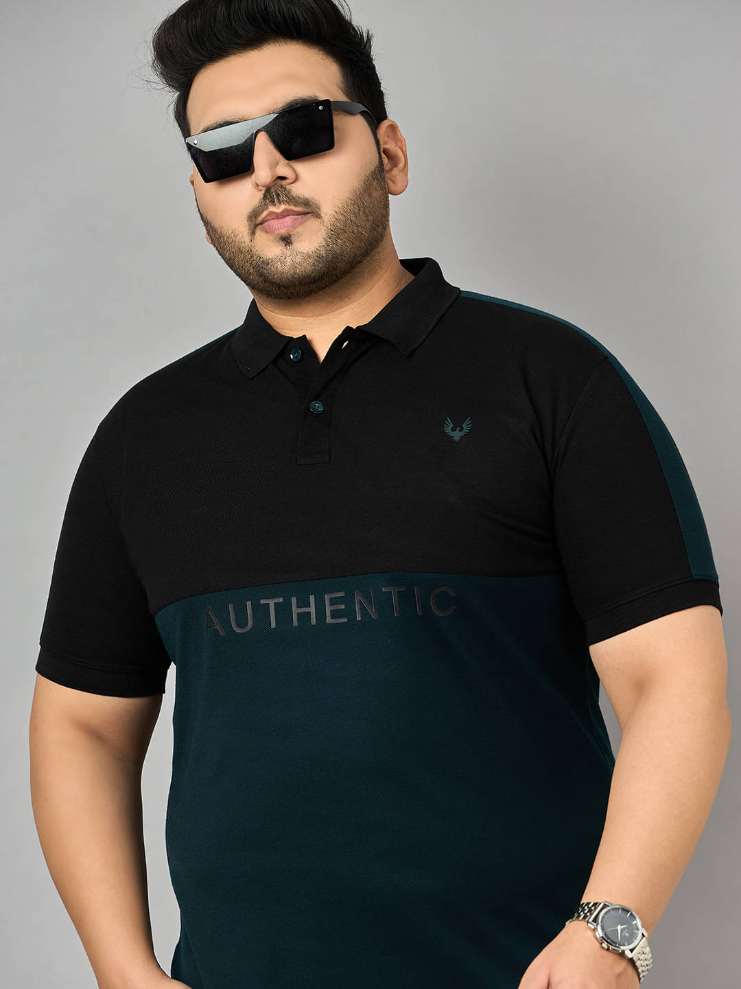 zigo Cotton Blend Regular Fit Colorblock Half Sleeves Men's Polo T Shirt - Dark Green ( Pack of 1 ) zigo Cotton Blend Regular Fit Colorblock Half Sleeves Men's Polo T Shirt - Dark Green ( Pack of 1 )