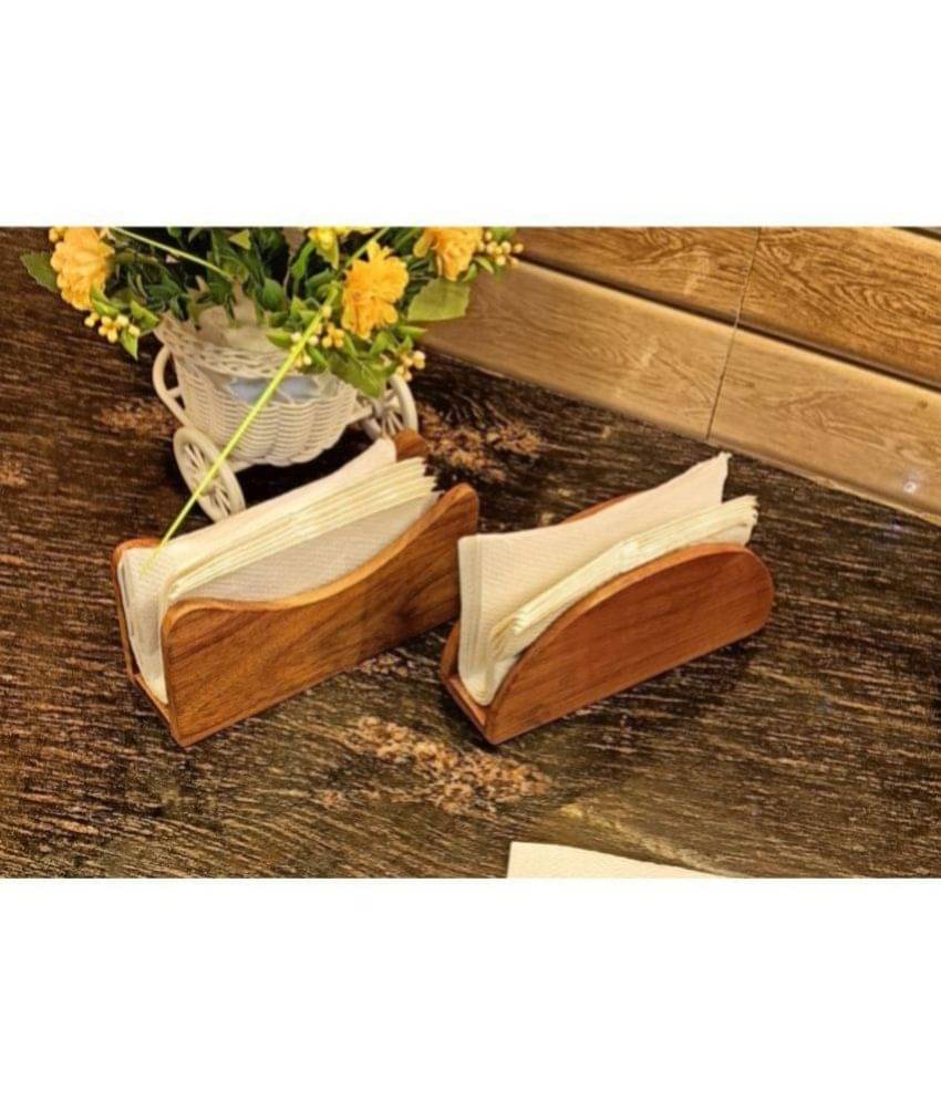    			Anaya Afroz Set of 2 Wood Napkin