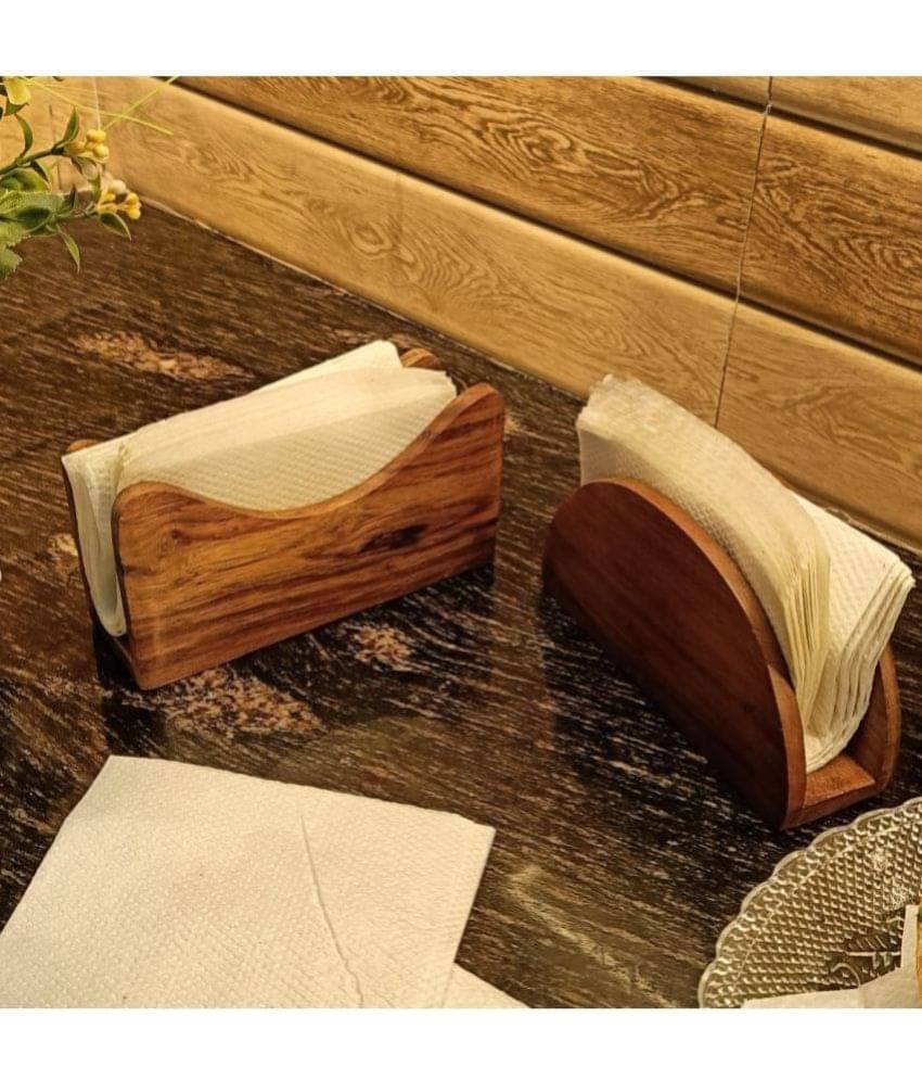     			Anaya Afroz Set of 2 Wood Napkin