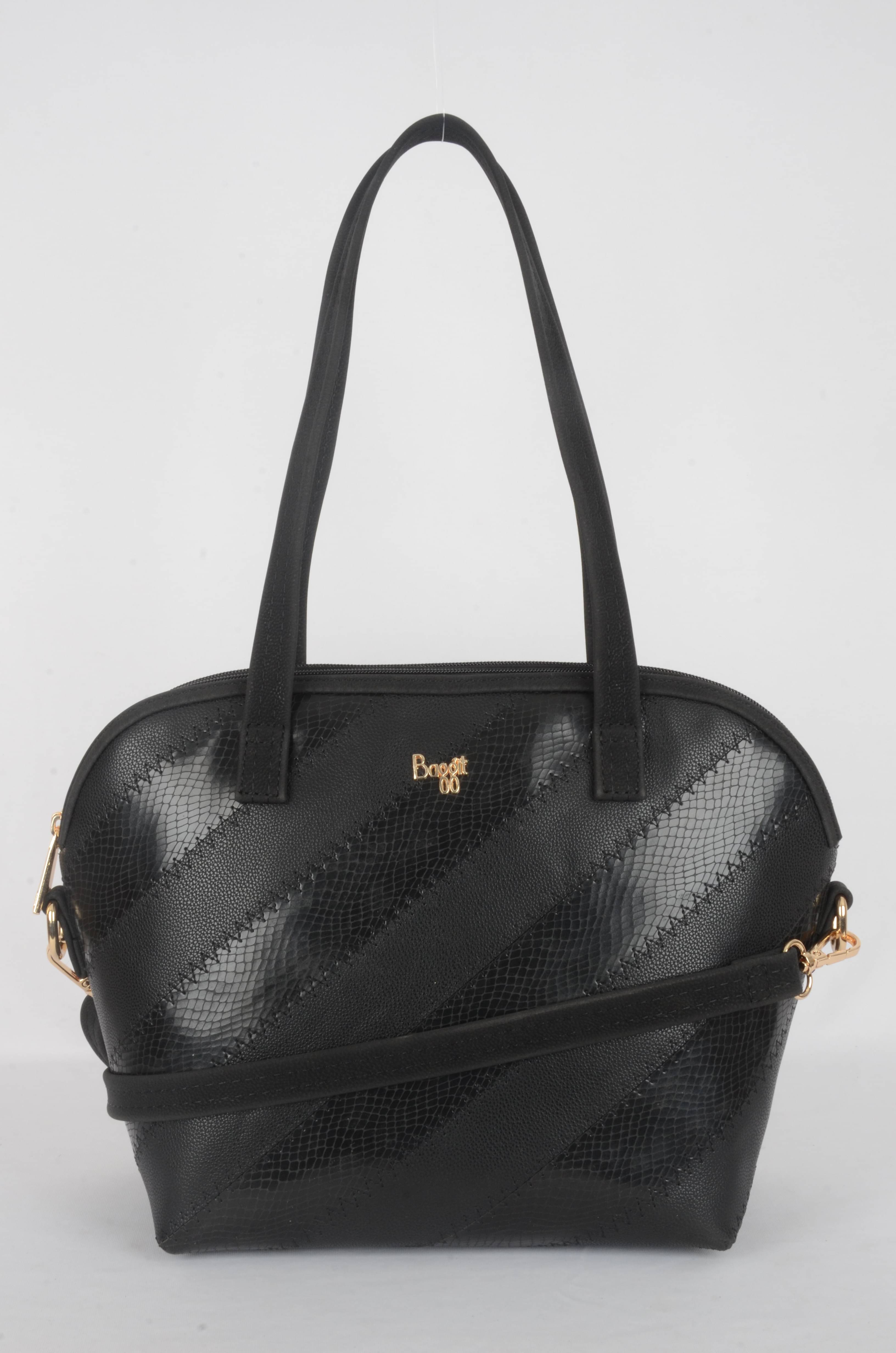     			Baggit Handheld PU Set of 1 ( Black )