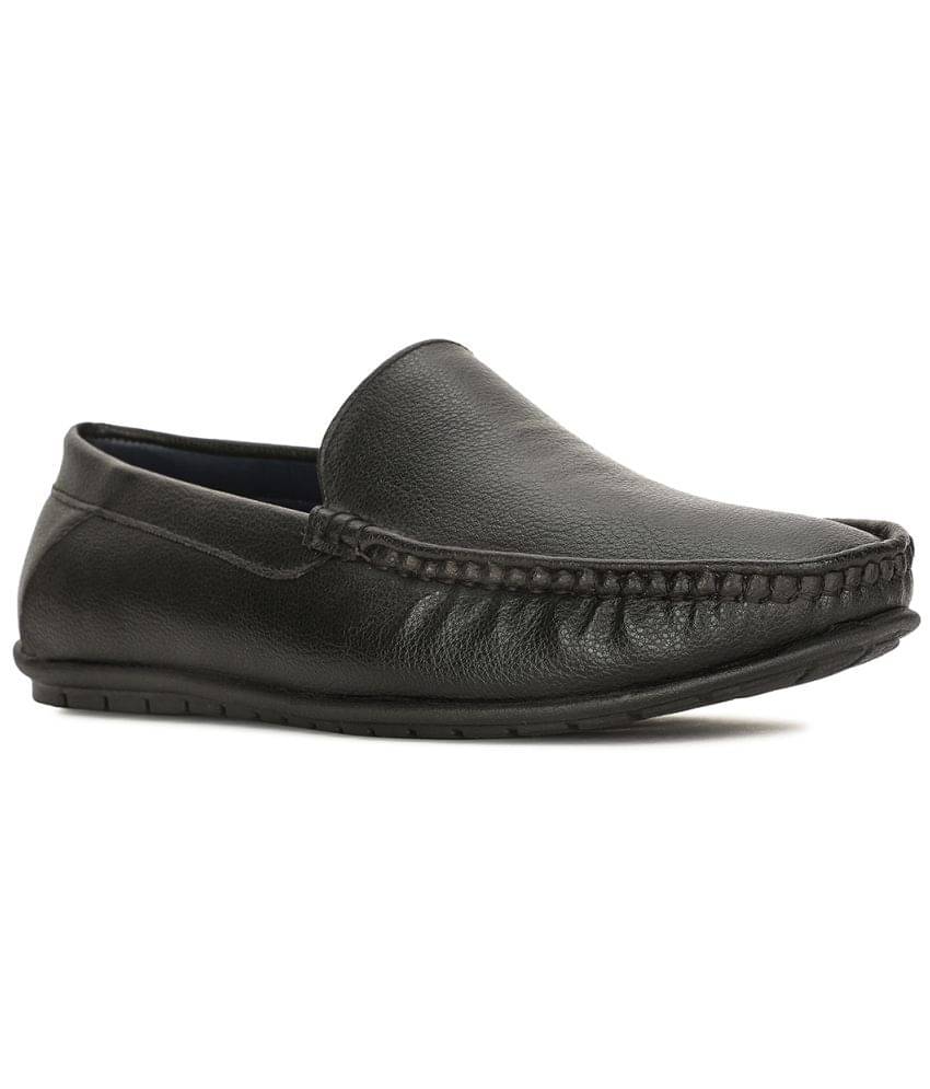     			Bata Black Men's Slip-on Shoes