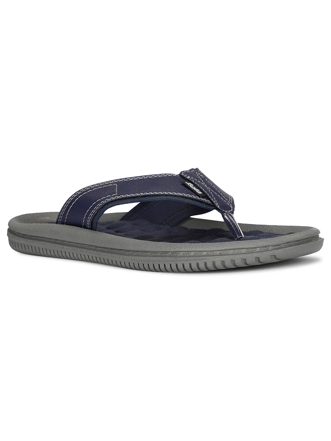 Bata Navy Men's Thong Flip Flop     			Bata Navy Men's Thong Flip Flop