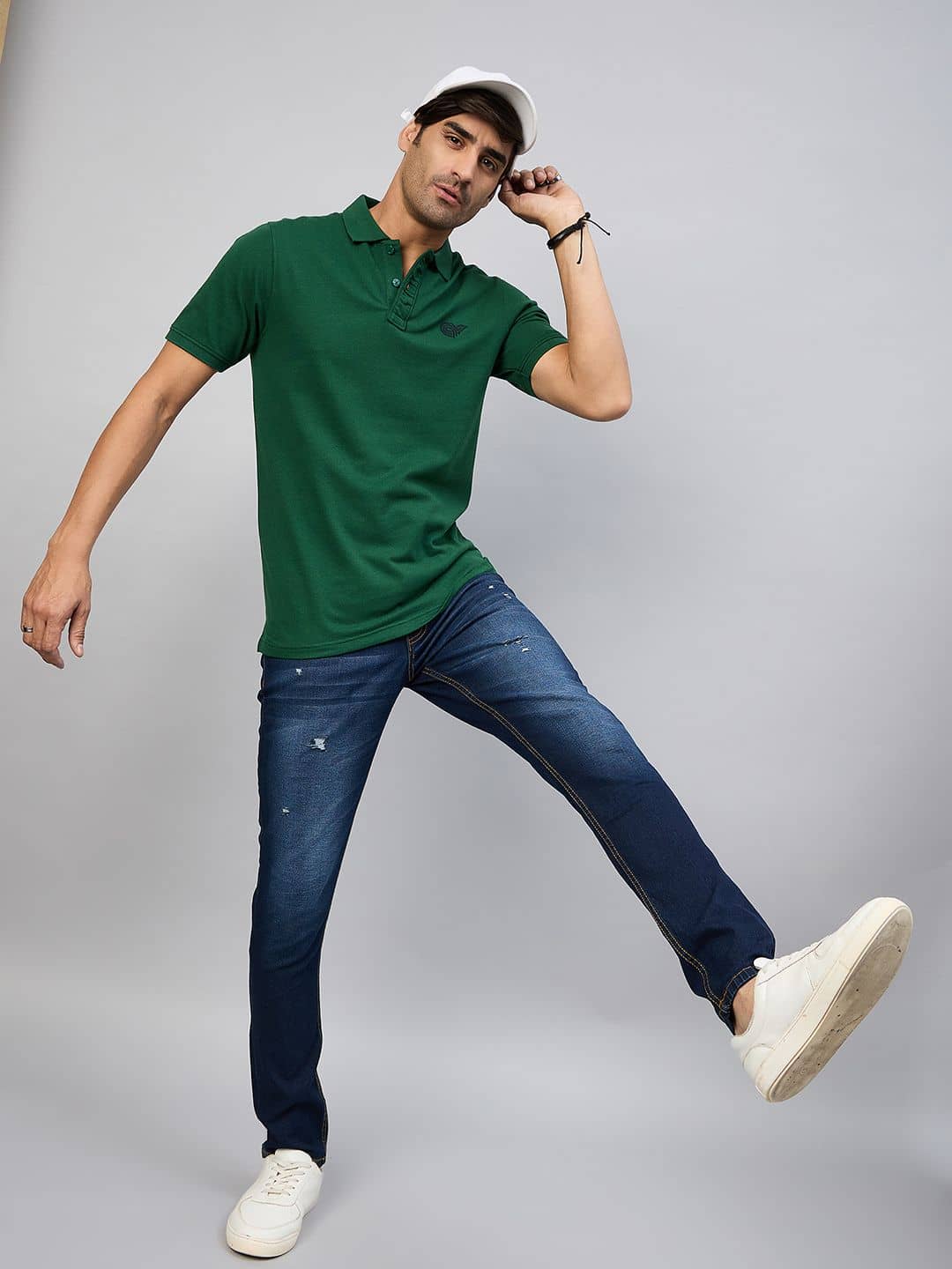 Club York Regular Fit Basic Men's Jeans - Dark Blue ( Pack of 1 ) - Jeans | Buy online on ZillyBuy